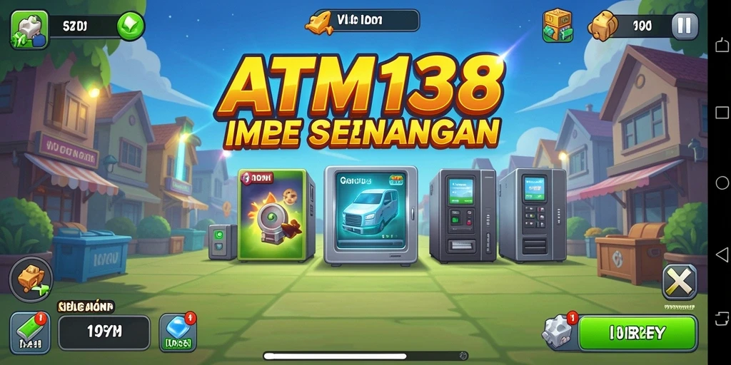 Tampilan gameplay ATM138 yang seru dan interaktif.