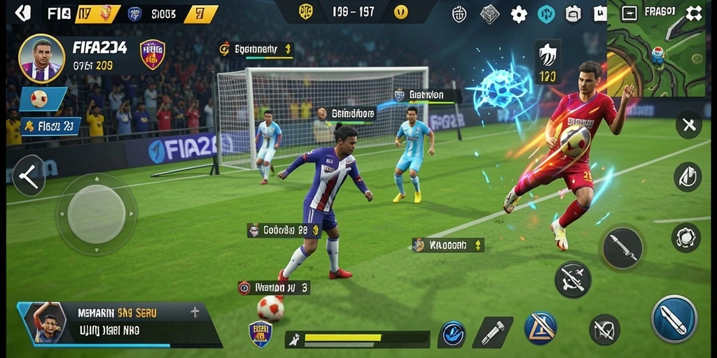 Screenshot FIFA234 menampilkan aksi memancing yang menegangkan dan grafis indah.