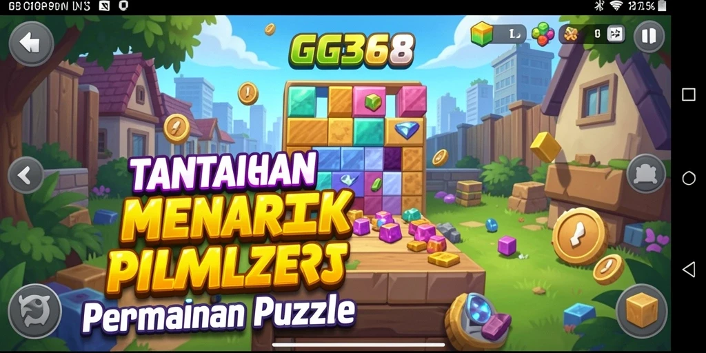 Tangkapan layar gameplay GG368 yang menampilkan tantangan puzzle yang seru.