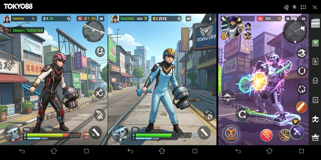 Screenshot utama TOKYO88 menampilkan antarmuka aplikasi Utility yang user-friendly.