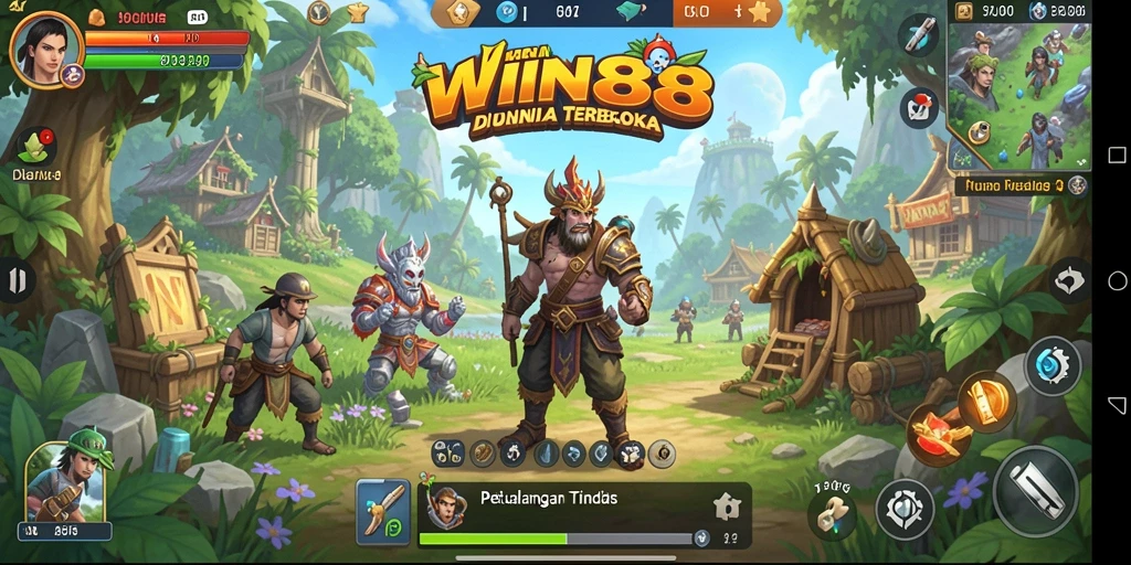 Gameplay Open World yang menakjubkan dalam WIN88.